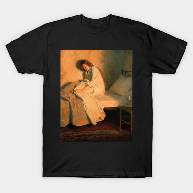 Fire - John Collier T-Shirt by forgottenbeauty